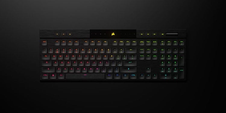 Corsair представляє нову ультратонку бездротову механічну клавіатуру K100 AIR