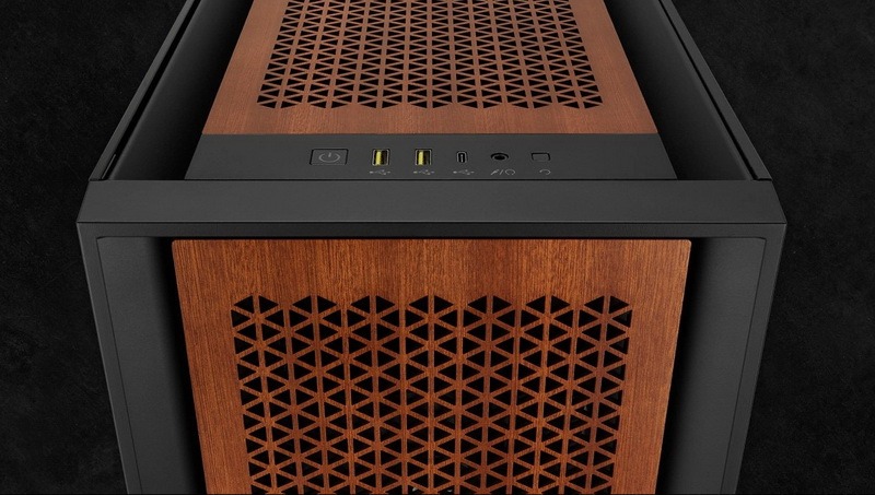 Corsair introduced wood panels for 4000D and 5000D computer cases